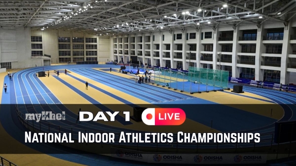 National Indoor Athletics Championships 2026 Bhubaneswar Day 1 LIVE  Shivaji Parashuram  Priyanka C Clinch 3000m Gold