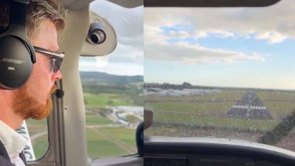 IPL 2026 Star Seen Flying Aircraft and Landing with Perfection Video Goes Viral