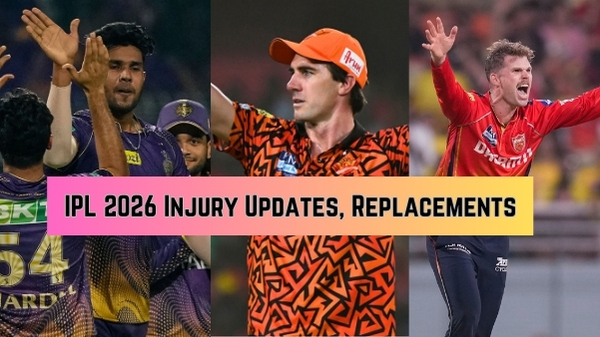 IPL 2026 Injury Updates Full amp amp Partial Ruled-Out Players Replacement List for All Teams So Far IPL 2026 Injury Updates Full amp amp Partial Ruled-Out Players Replacement List for All Teams So Far
