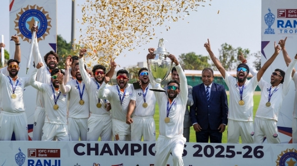 BCCI to felicitate Jammu amp amp Kashmir Ranji Trophy Winning Team in Mumbai on Monday BCCI to felicitate Jammu amp amp Kashmir Ranji Trophy Winning Team in Mumbai on Monday