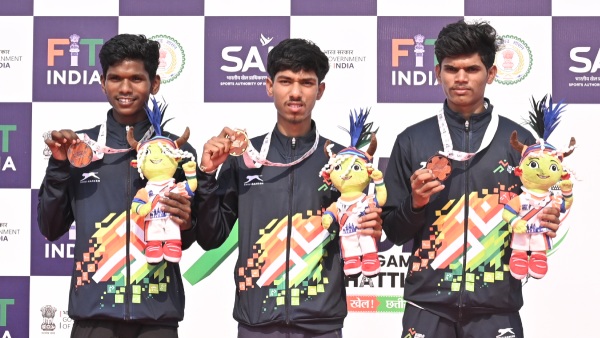 Khelo India Tribal Games Day 6 Nedi Ngi Govind Padekar Strike 5000m Gold as Rain Disrupts Athletics