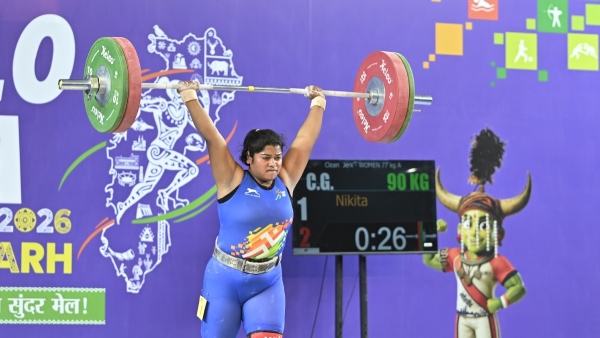 Khelo India Tribal Games Day 4 Nikita Wins Historic Gold for Chhattisgarh Odisha Women Dominate Final Day of Swimming