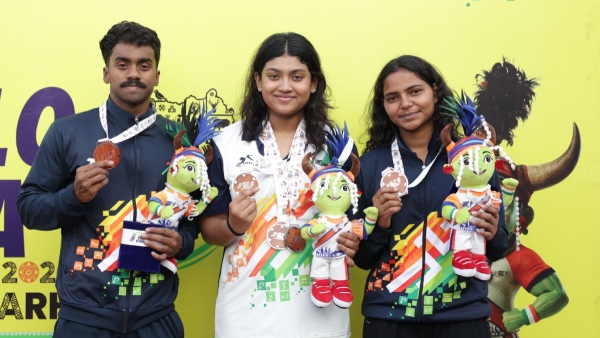 Khelo India Tribal Games Day 3 Manikanta L Powers Karnataka Past 10 Golds Chhattisgarh Shine at Home