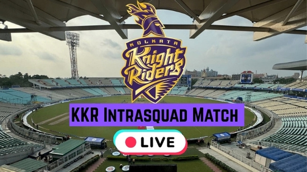 KKR Intrasquad Practice Match LIVE Score Updates Knight Riders play at the Eden Gardens KKR Intrasquad Practice Match LIVE Score Updates Knight Riders play at the Eden Gardens