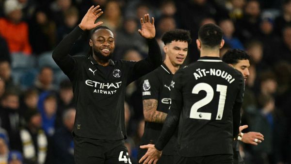 Manchester City beat Leeds 1-0 as Semenyo shines