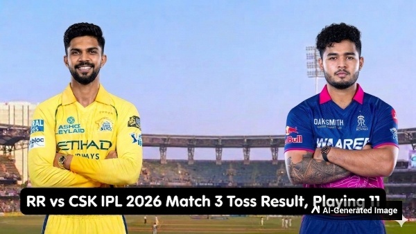 RR vs CSK Toss Report amp amp Playing 11 IPL 2026 Match 3