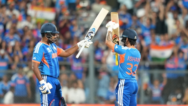 T20 World Cup 2026 Sanju Samson Punishes England After Early Drop Brings Up Fifty With A Six at Wankhede T20 World Cup 2026 Sanju Samson Punishes England After Early Drop Brings Up Fifty With A Six at Wankhede