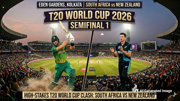 T20 World Cup 2026 Semifinal 1 South Africa vs New Zealand - Head to Head Key Players
