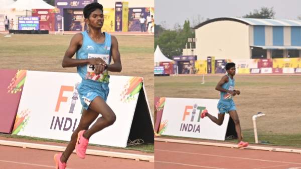 Khelo India Tribal Games Maharashtra s Suraj Masih wins Silver with Borrowed Spike Khelo India Tribal Games Maharashtra s Suraj Masih wins Silver with Borrowed Spike