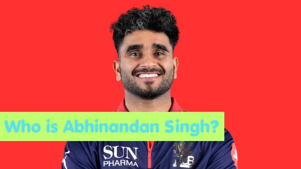 Who is Abhinandan Singh UP Pacer makes RCB debut in IPL 2026 Opener Was a Net Bowler Once