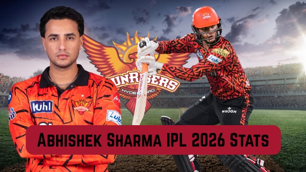 Abhishek Sharma IPL 2026 Stats Runs Highest Score Sixes and More - LIVE Updates as KKR play SRH