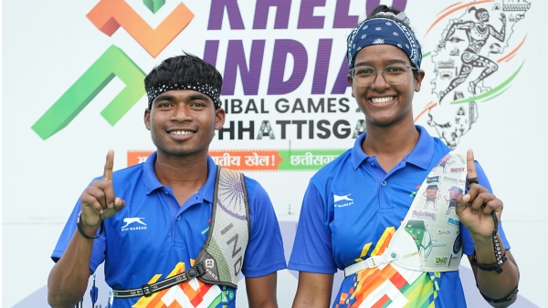 Khelo India Tribal Games Day 9 Chhattisgarh Clinch Women s Football Gold Soren Nagini Complete Golden Doubles