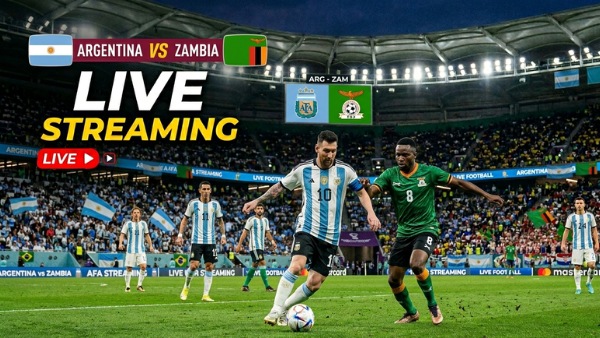 Argentina vs Zambia Live Streaming Where to Watch Lionel Messi in International Friendly on TV and Online