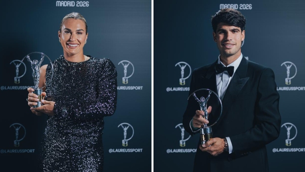 Laureus World Sports Awards 2026 Full List of Winners as Alcaraz Sabalenka PSG Shine
