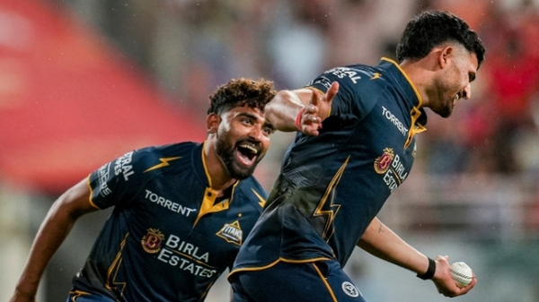 A 39 kmph Drop Ashok Sharma outfoxes Rovman Powell