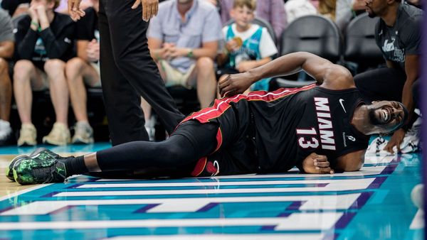 Ball trip ejection debate in play-in drama