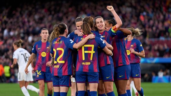 Barca Women reach CL semis 6-0 Madrid