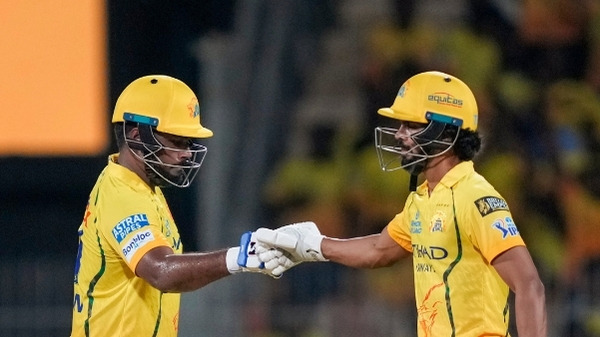 CSK vs DC IPL 2026 Fans Hail Sanju Samson after Maiden 50 Bash captain Ruturaj Gaikwad
