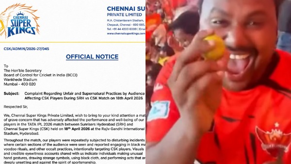 Fact Check Have CSK lodged a Complaint to BCCI for Black Magic by SRH Fan in IPL 2026