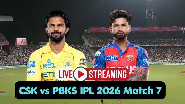 CSK vs PBKS Live Streaming CSK vs PBKS Live Streaming
