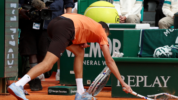 Medvedev delivers Monte-Carlo meltdown during double-bagel defeat Medvedev delivers Monte-Carlo meltdown during double-bagel defeat