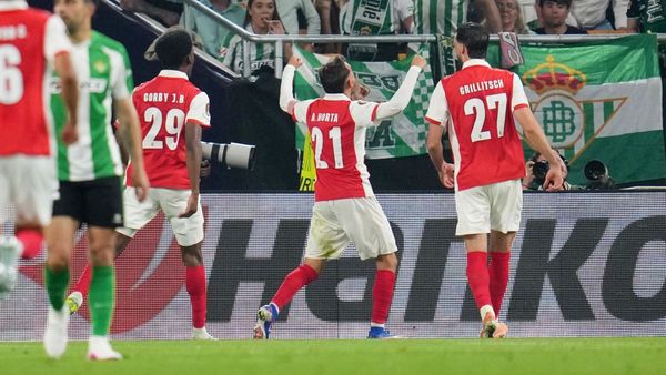 Europa League: Braga reach semi-finals after Betis comeback