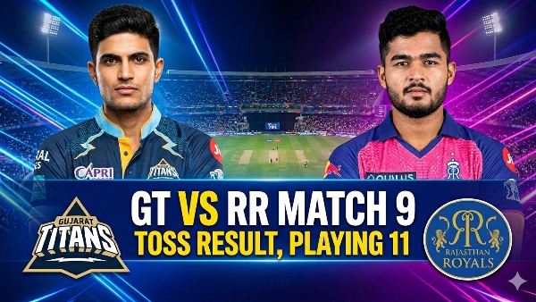GT vs RR Toss Result amp amp Playing 11 IPL 2026 Rajasthan Royals To Bat First Lineups Announced