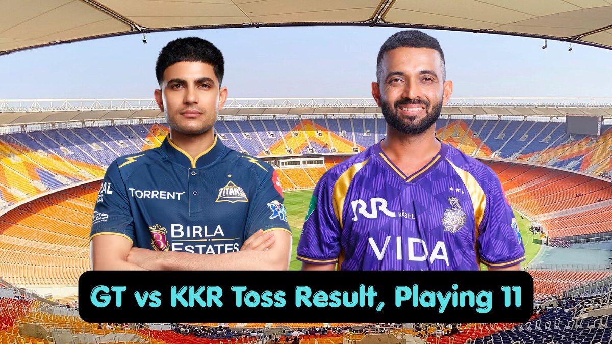 GT vs KKR Toss Result, Playing 11: Who Won Toss in Today's IPL Match?
