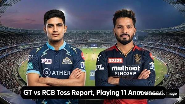 GT vs RCB IPL 2026 Toss Report Playing 11