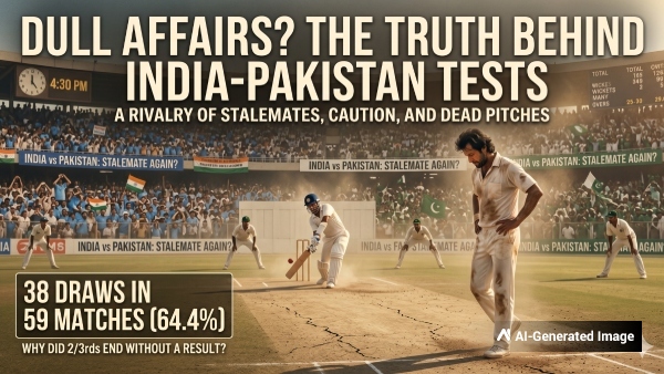 The India vs Pakistan Test Paradox 38 Draws in 59 Matches in Cricket s Biggest Rivalry