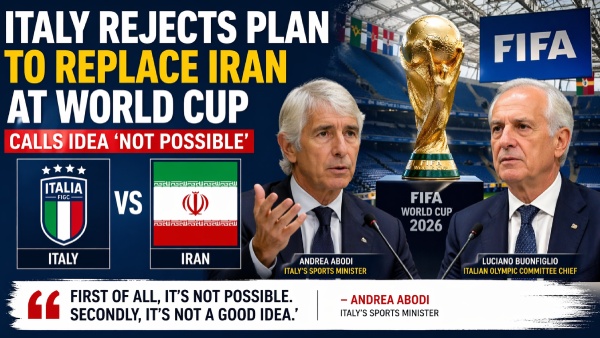 Italy Rejects FIFA World Cup Replacement Talk as Iran s Participation Remains Unchanged