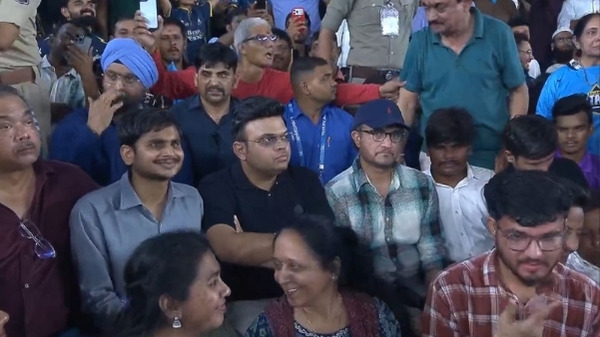Why did Jay Shah and Sourav Ganguly Ditch VIP Boxes to Watch GT vs KKR IPL Match With Fans Why did Jay Shah and Sourav Ganguly Ditch VIP Boxes to Watch GT vs KKR IPL Match With Fans