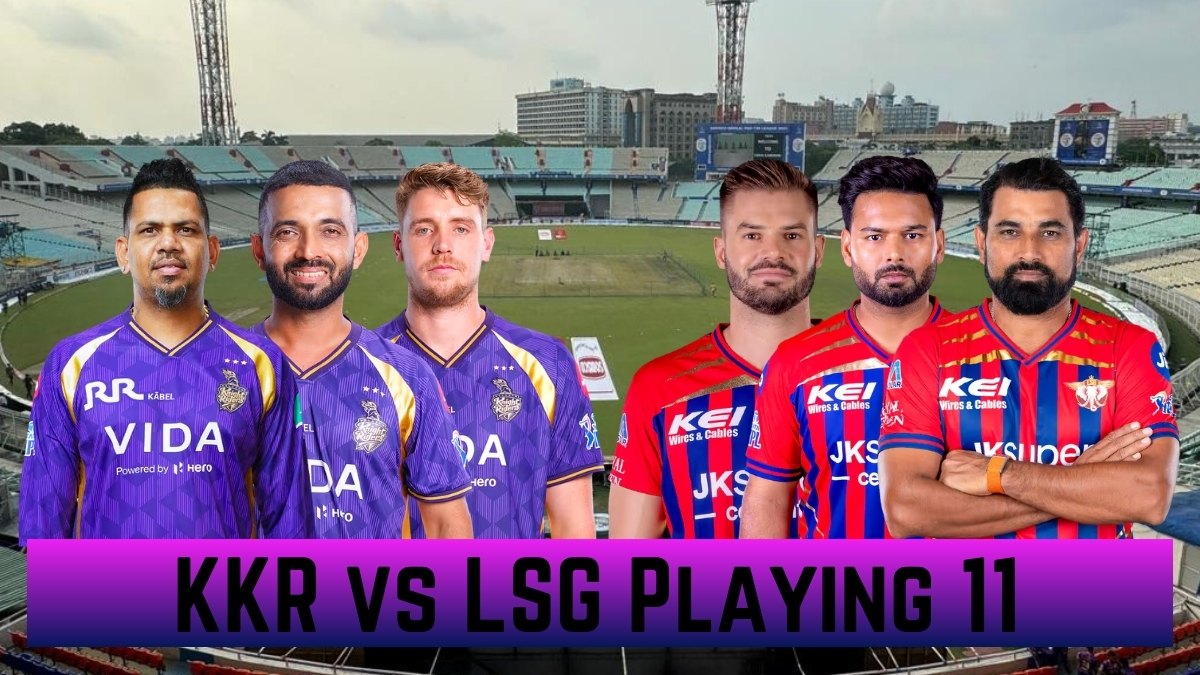 KKR vs LSG Playing 11: Knight Riders vs Lucknow Super Giants Team News, Predicted Lineup for Match 15 - myKhel