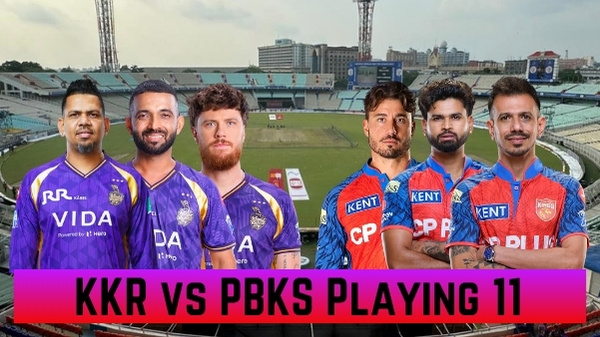 KKR vs PBKS Playing 11 KKR vs PBKS Playing 11