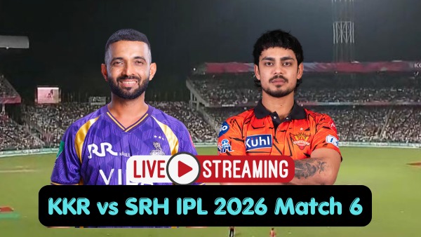 KKR vs SRH Live Streaming IPL 2026 Where to Watch Today IPL Match on TV and Online KKR vs SRH Live Streaming IPL 2026 Where to Watch Today IPL Match on TV and Online