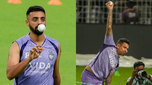 KKR Injury Sunil Narine Varun Chakaravarthy