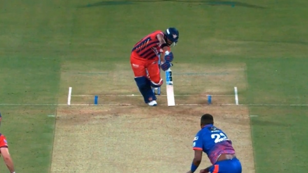 LSG vs DC Lungi Ngidi bamboozles Nicholas Pooran with a Slower as Stumps Fly - Watch