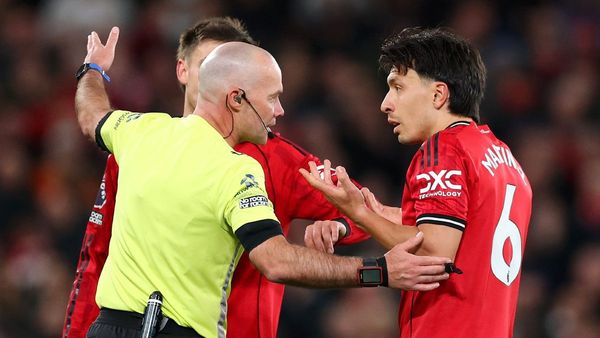 Martinez Red Card Decision Sparks Carrick Martinez Red Card Decision Sparks Carrick