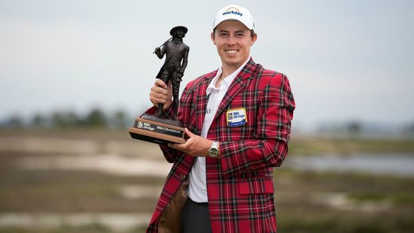 Fitzpatrick edges Scheffler in Heritage playoff