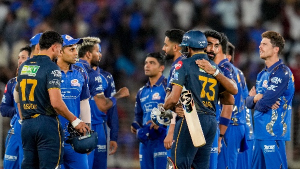 GT vs MI Gujarat Titans Suffer Heaviest Defeat At Home As Mumbai Indians Crush Them By 99 Runs