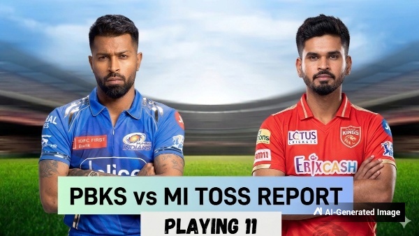 MI vs PBKS Toss Report Playing 11 Announced MI vs PBKS Toss Report Playing 11 Announced