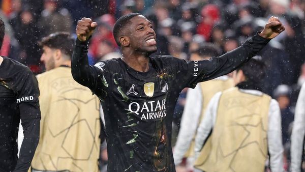 Dembele nets twice as PSG reach CL semis