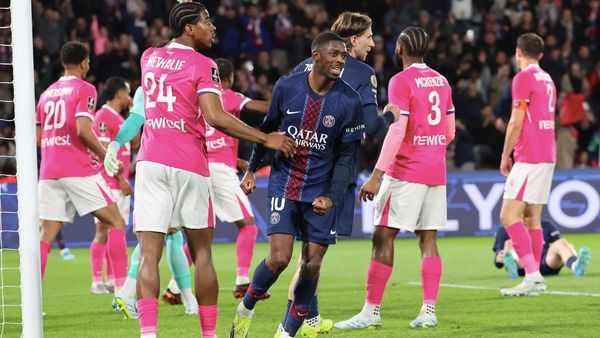 PSG beat Toulouse as Dembele nets twice