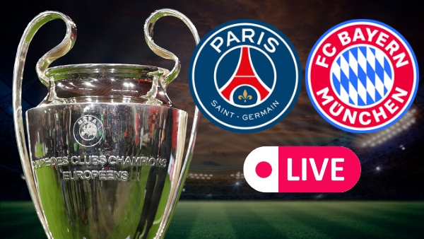 PSG vs Bayern Munich LIVE Score  Lineups Announced  UCL Semis 1st Leg Starts at 12 30 AM IST