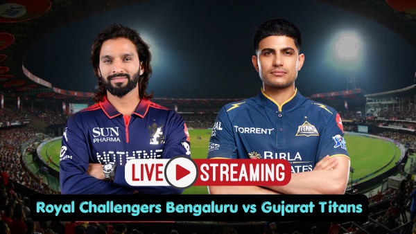 RCB vs GT Live Streaming Where to Watch IPL 2026 Match 34 on TV and Online