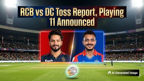 RCB vs DC Toss Report Playing 11 Delhi Capitals Won The Toss And Opted To Bowl First