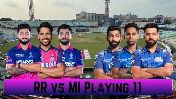 RR vs MI Playing 11