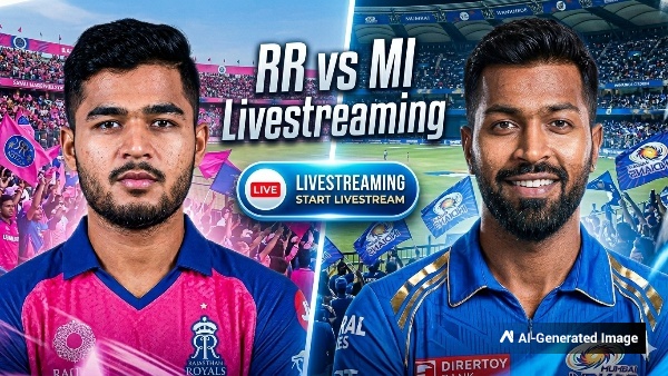 RR vs MI Live Streaming Where to Watch IPL 2026 Match Today In India UK USA And Other Countries
