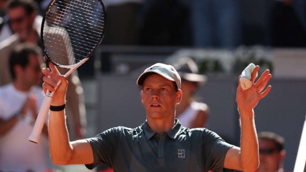 Jannik Sinner cruises past Moller into Madrid Open fourth round