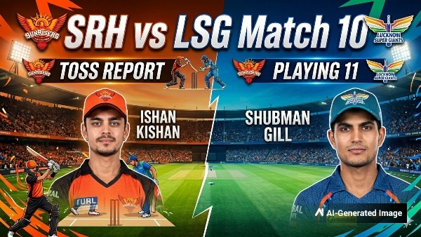 SRH vs LSG Toss Result amp amp Playing 11 IPL 2026 Lucknow Super Giants To Bowl First Lineups Announced SRH vs LSG Toss Result amp amp Playing 11 IPL 2026 Lucknow Super Giants To Bowl First Lineups Announced